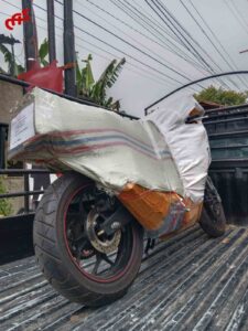 Jasa pengiriman motor di Medan